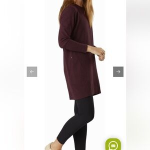 Arc’teryx Sirrus Dress in Burgundy Size Small